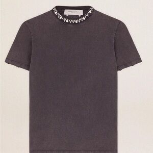 Golden Goose Distressed Gray Tee